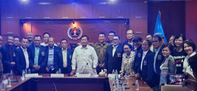 
					CAPRES PRABOWO BICARA KEBEBASAN PERS DAN EKONOMI PANCASILA