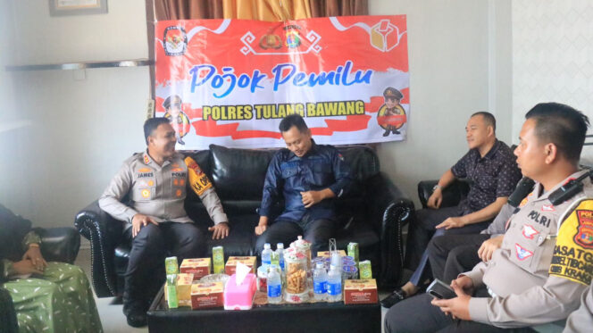 
					Wujudkan Pemilu Aman dan Damai, Kapolres Tulang Bawang Inisiasi Program Ini