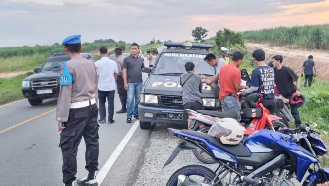 
					Polres Tulang Bawang Gelar Patroli Gabungan di Jalan Lintas Rawa Jitu PT BNIL, Ini Hasilnya