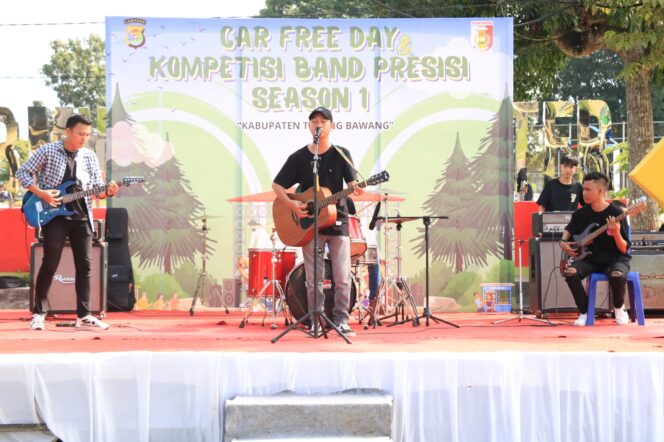 
					Gelar Kompetisi Band Presisi 3 Season di Acara CFD, AKBP James: Pendaftaran Gratis