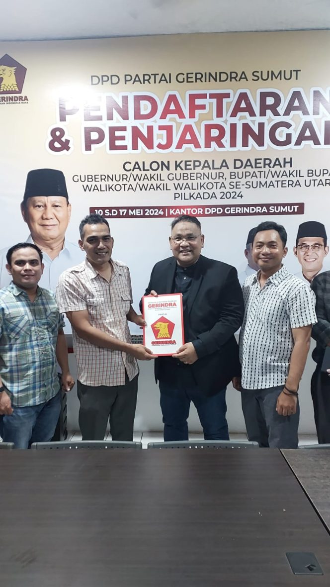 
					Bos Media Daftar Cagub Pilkada Sumut