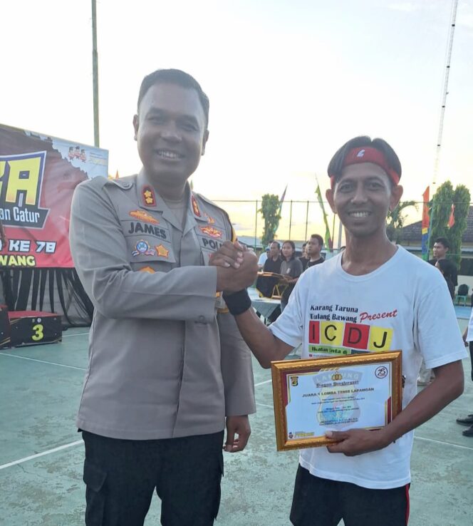 
					Marjoko Raih Juara Tenis Lapangan HUT Bhayangkara 78