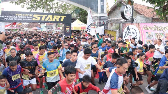 
					Gelar Fun Run 5K Bhayangkara Presisi 2024, AKBP James: Peserta Yang Hadir Lampaui Target