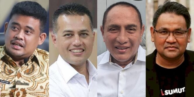 
					4 Besar Survei Partai Gerindra: Bobby Nasution, Musa Rajekshah, Edy Rahmayadi, Teguh Santosa