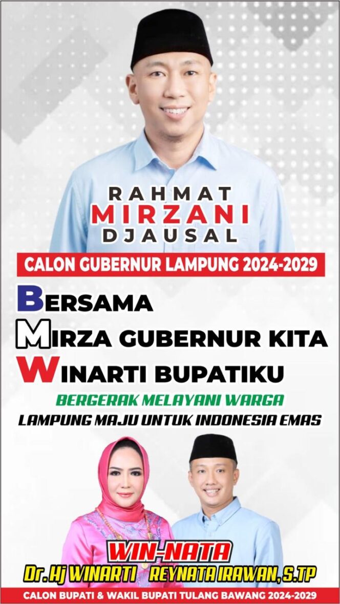 
					DPC Gerindra Deklarasi Pasangan Calon Bupati dan Wakil Bupati Tulang Bawang Winarti – Reynata