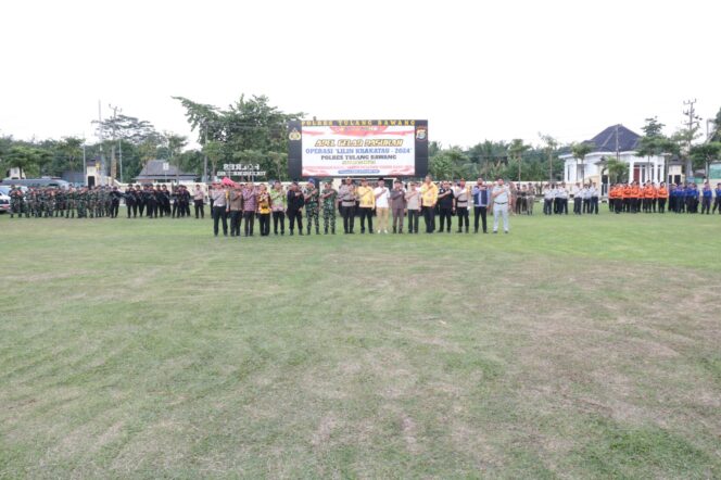 
					Polres Tulang Bawang Gelar Tiga Pos Pada Operasi Lilin Krakatau 2024, Berikut Lokasinya