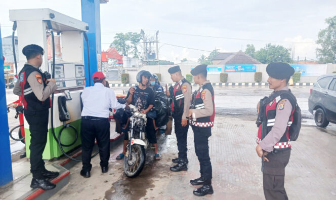 
					Berikut Tiga Lokasi Yang Jadi Sasaran Patroli Jalan Kaki Samapta Polres Tulang Bawang