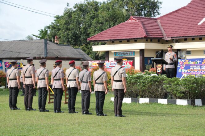 
					Polres Tulang Bawang Gelar Upacara Pelantikan dan Sertijab, Berikut Daftar Namanya