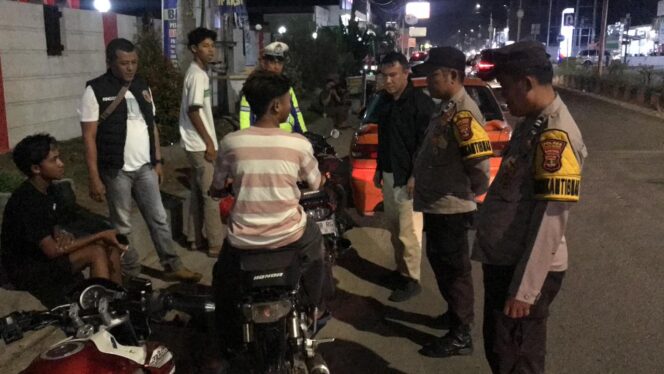 
					Cegah Aksi Balap Liar dan Kejahatan Malam Hari, Polsek Banjar Agung Optimalkan KRYD