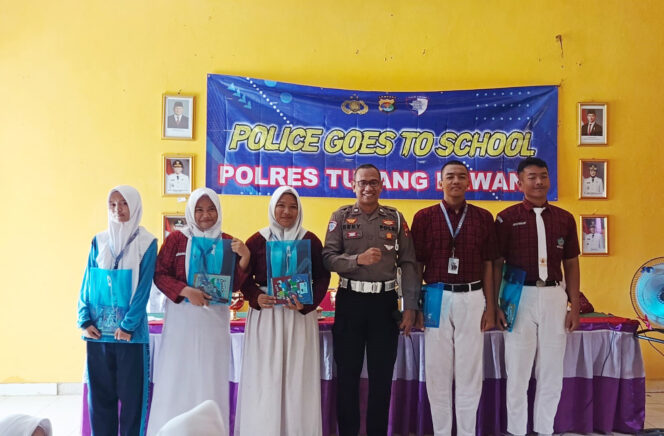 
					Satlantas Polres Tulang Bawang Gelar Police Goes To School, Berikut Lokasi dan Tujuan Utamanya