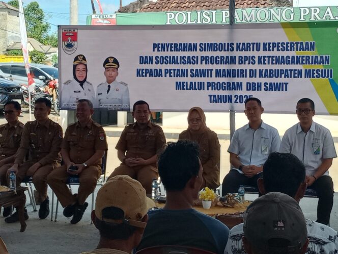 
					Bupati Mesuji Berikan Perlindungan Kepada 706 Pekerja Sawit Rakyat melalui Program BPJS Ketenagakerjaan