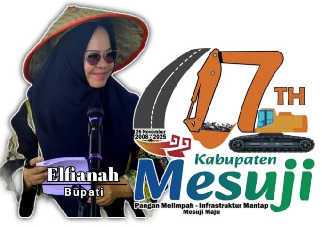 
					Logo Hut 17 Tahun Mesuji, Pembangunan Infrastruktur dan Peningkatan SDM untuk Kemajuan Wilayah