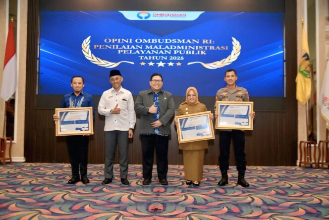 
					Pemkab Mesuji Raih Penghargaan Ombudsman RI 2025, Pelayanan Publik Masuk Kategori Baik