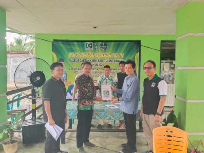 
					Musda III KAHMI Tuba Berjalan Sukses Gentur Sumedi Terpilih Secara Aklamasi